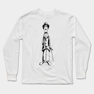 Inked Charlie Chaplin Inktober Special Long Sleeve T-Shirt